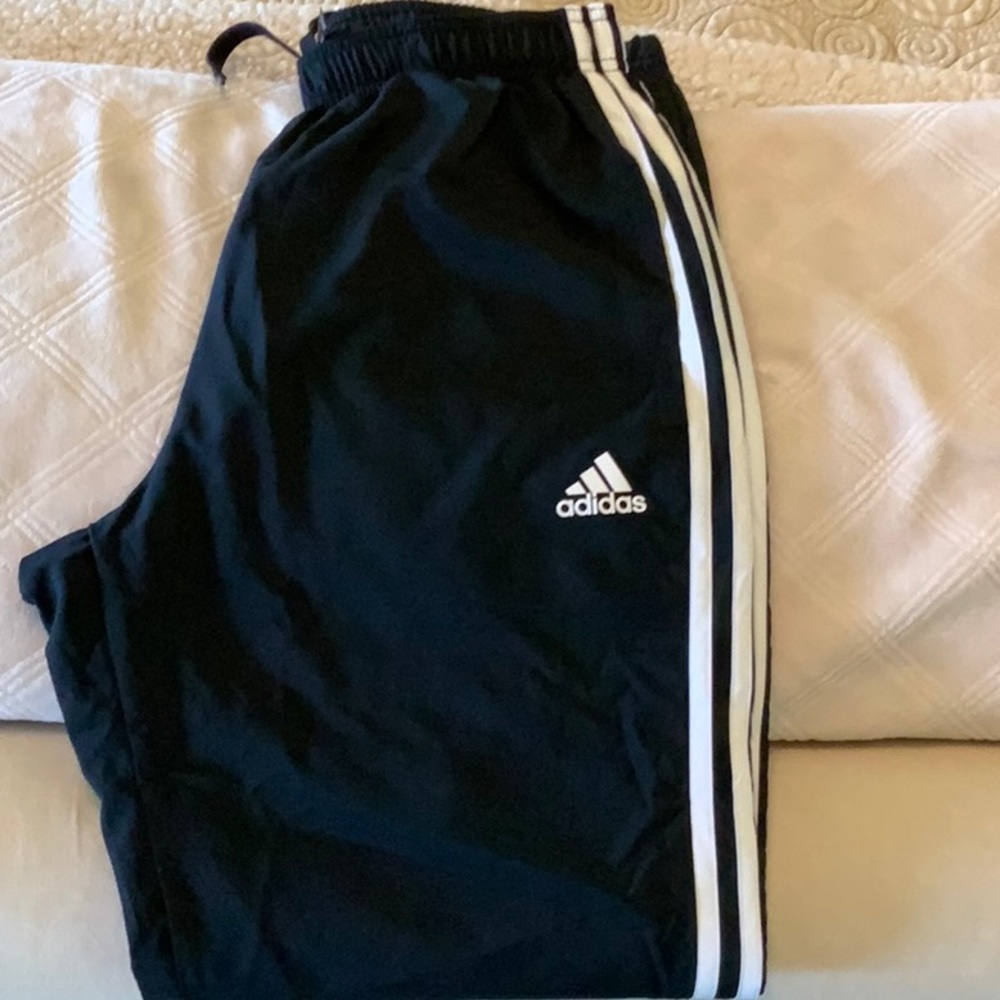 Adidas black jogging pants Size medium